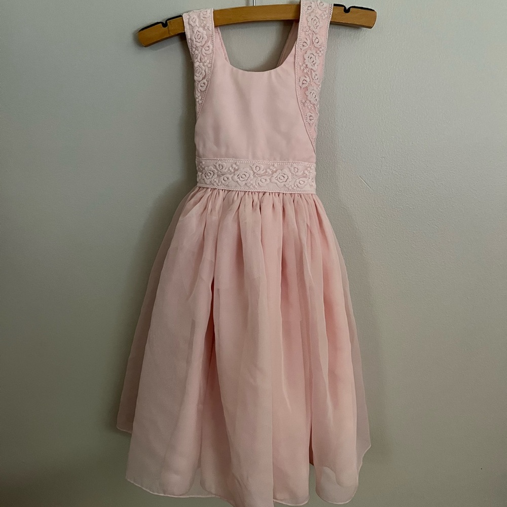 Custom flower girl dress